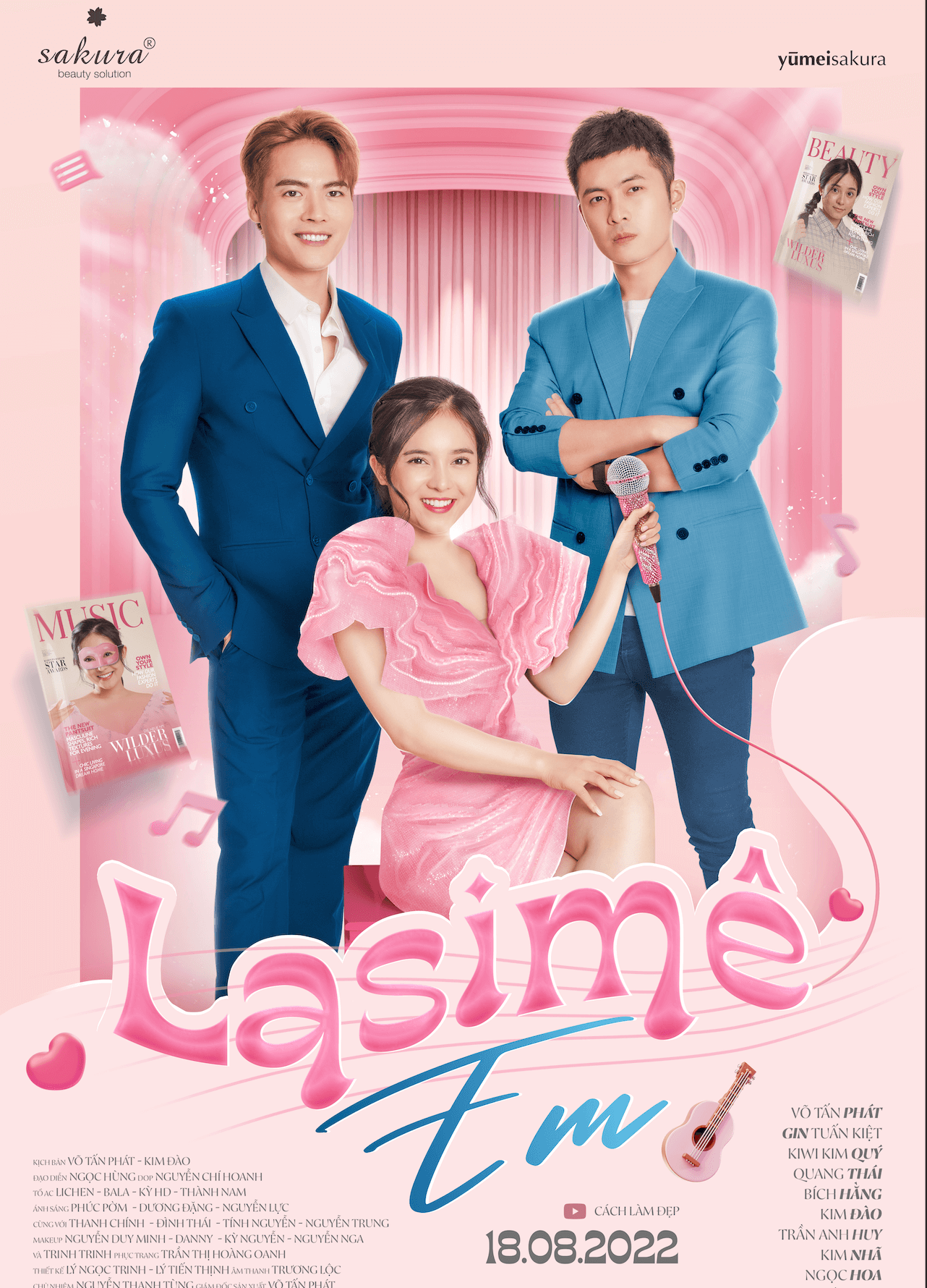 Sakura beauty brand - Web drama La Si Mê Em 